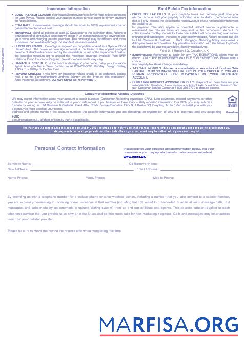 Realistic United Kingdom HM Revenue & Customs bank mortgage statement in Word and PDF formats, 3 pages 3 example